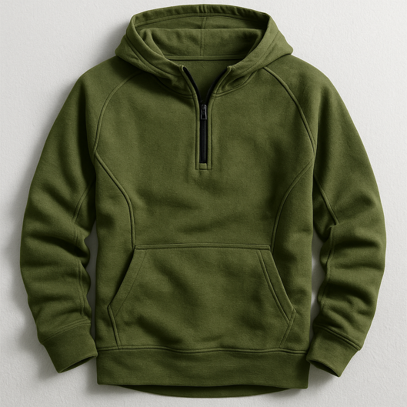 Outdoor Soft Fleece Pullover Hoodie for Men