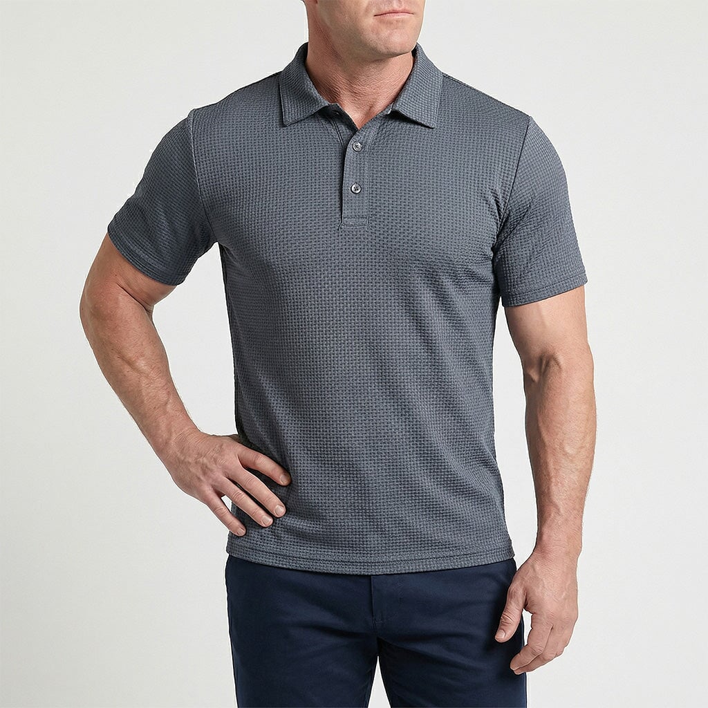 Men's Casual Premium Collared Polo Shirt