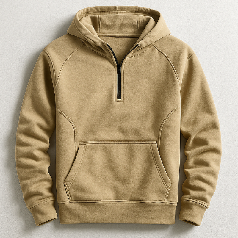 Outdoor Soft Fleece Pullover Hoodie for Men
