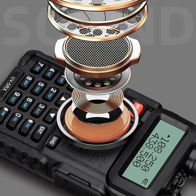 UV-5R Amateurfunkgerät mit großer Reichweite UV5R Funkgerät mit Dualband