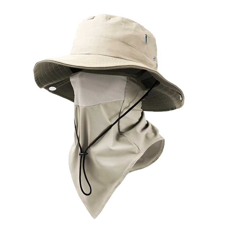🥳2026 HEISSER VERKAUF🥳🌬️ 50 % RABATT! Atmungsaktive Fischerhut mit abnehmbarer Maske – 2-in-1-Design, Ice-Silk-Material sorgt für angenehme Kühle. Breite Krempe und Nackenschutz für 360°-Sonnenschutz. Verstellbarer Kinnriemen, windabweisend