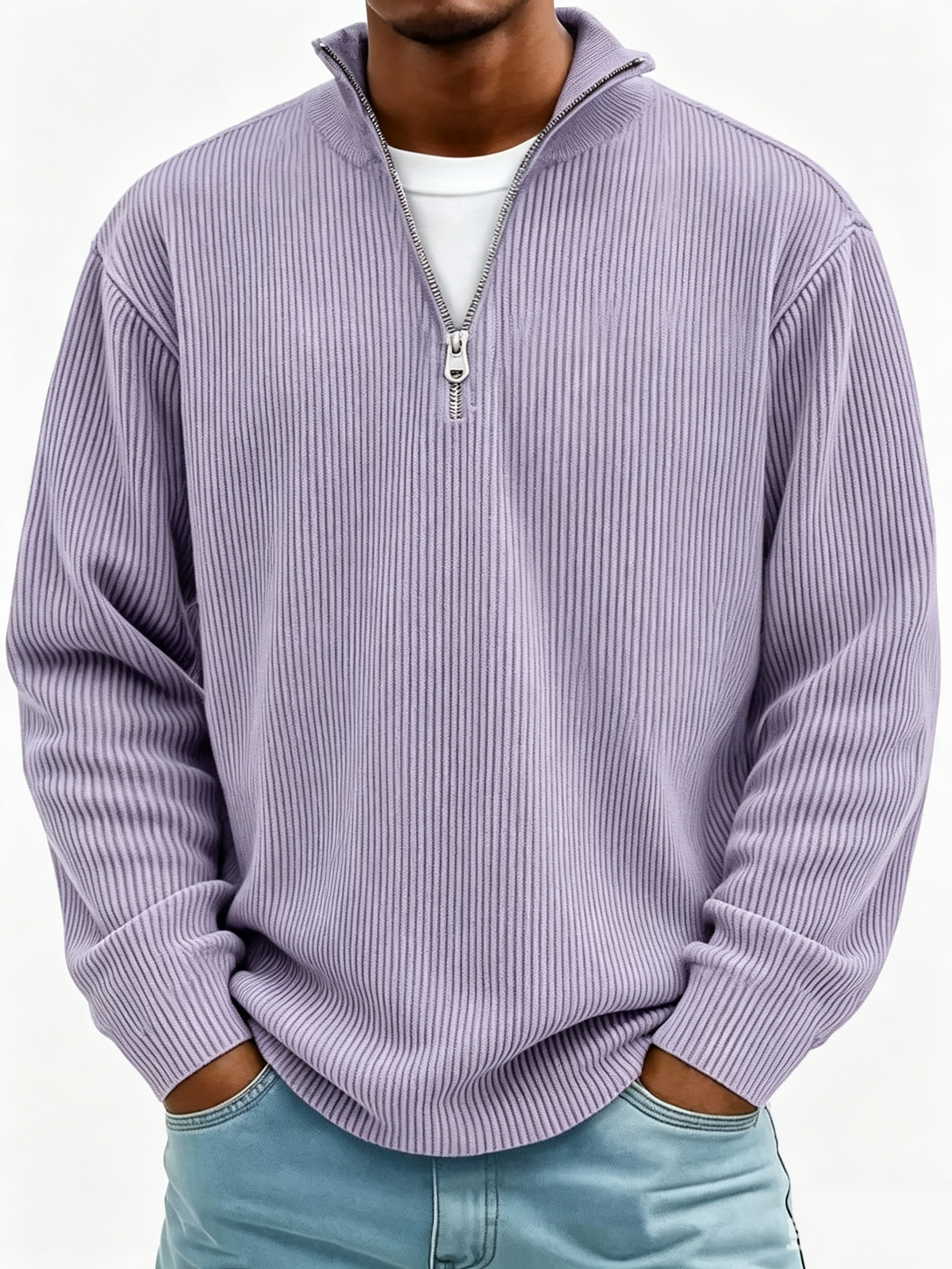 Classic Comfort Corduroy Polo Shirt
