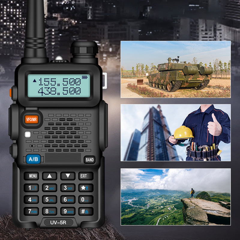 UV-5R Amateurfunkgerät mit großer Reichweite UV5R Funkgerät mit Dualband