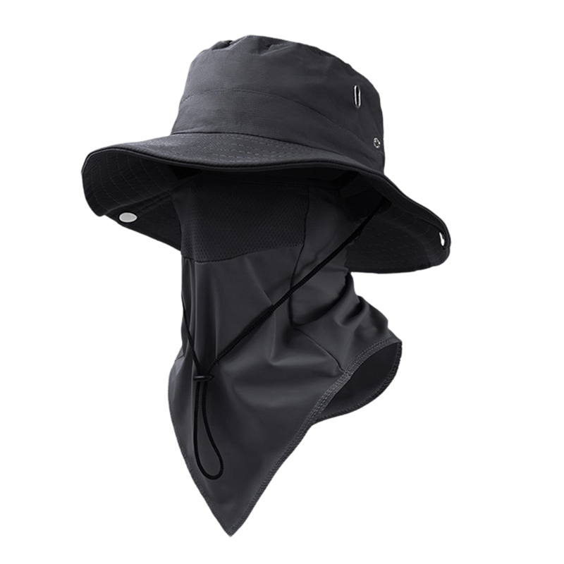 🥳2026 HEISSER VERKAUF🥳🌬️ 50 % RABATT! Atmungsaktive Fischerhut mit abnehmbarer Maske – 2-in-1-Design, Ice-Silk-Material sorgt für angenehme Kühle. Breite Krempe und Nackenschutz für 360°-Sonnenschutz. Verstellbarer Kinnriemen, windabweisend