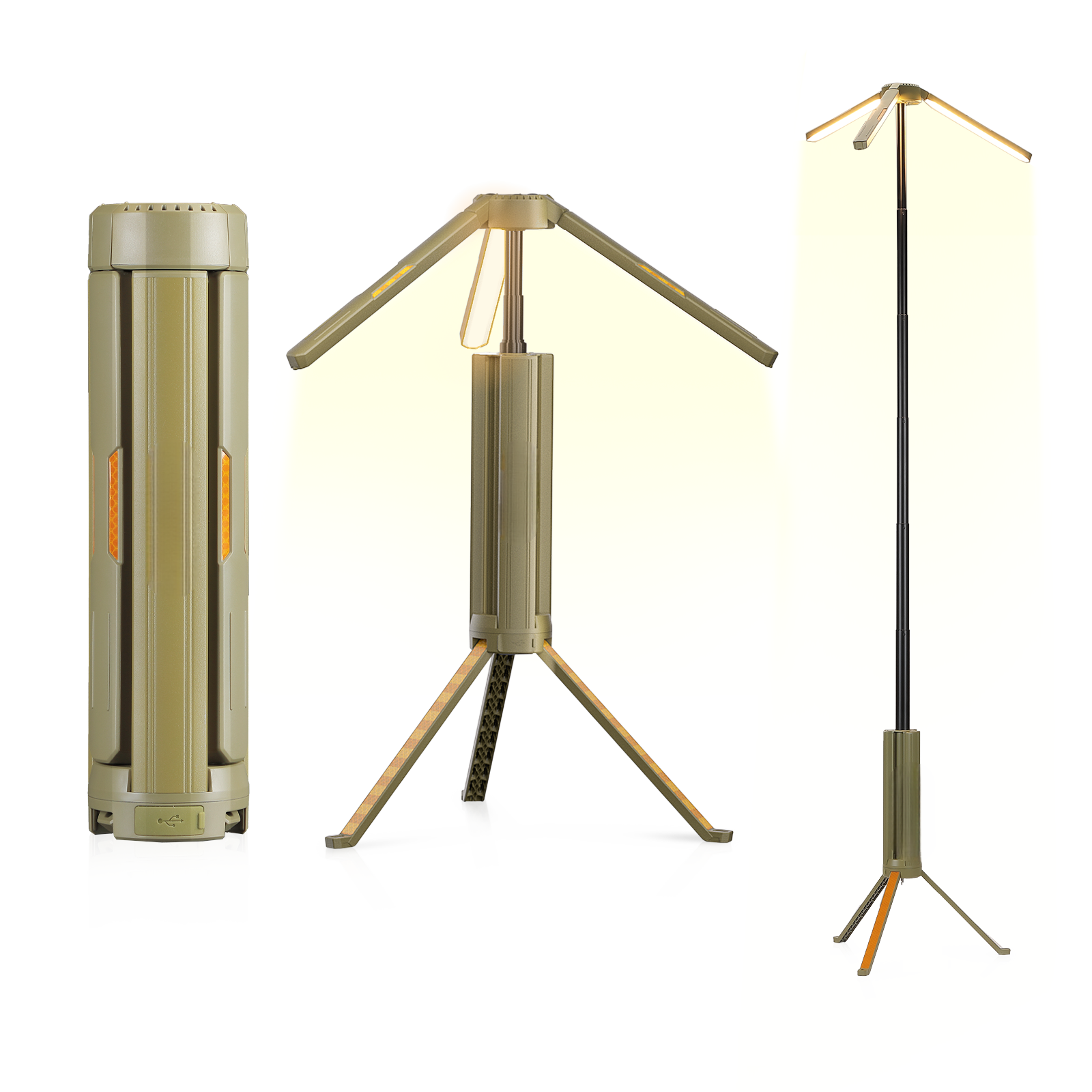 Upgraded Telescopic Camping Light Tent Lamp for Camping