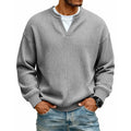 ⏳ LAST DAY 66% OFF! 🔥 Timeless Comfort | Men's Textured Waffle Layered-Look Long-Sleeve Tee