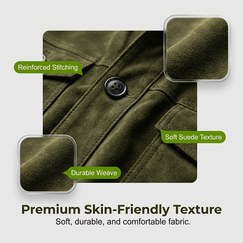 🍂 Men’s Vintage Corduroy Stand-Collar Jacket – Timeless Style & Autumn Comfort